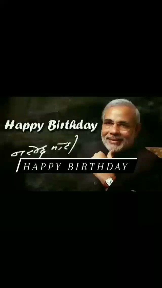 Happy Birthday Narendra Modi Sir 