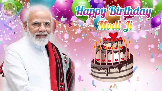   Happy birthday prime Minister Narendra modi ji      good bless you sir   