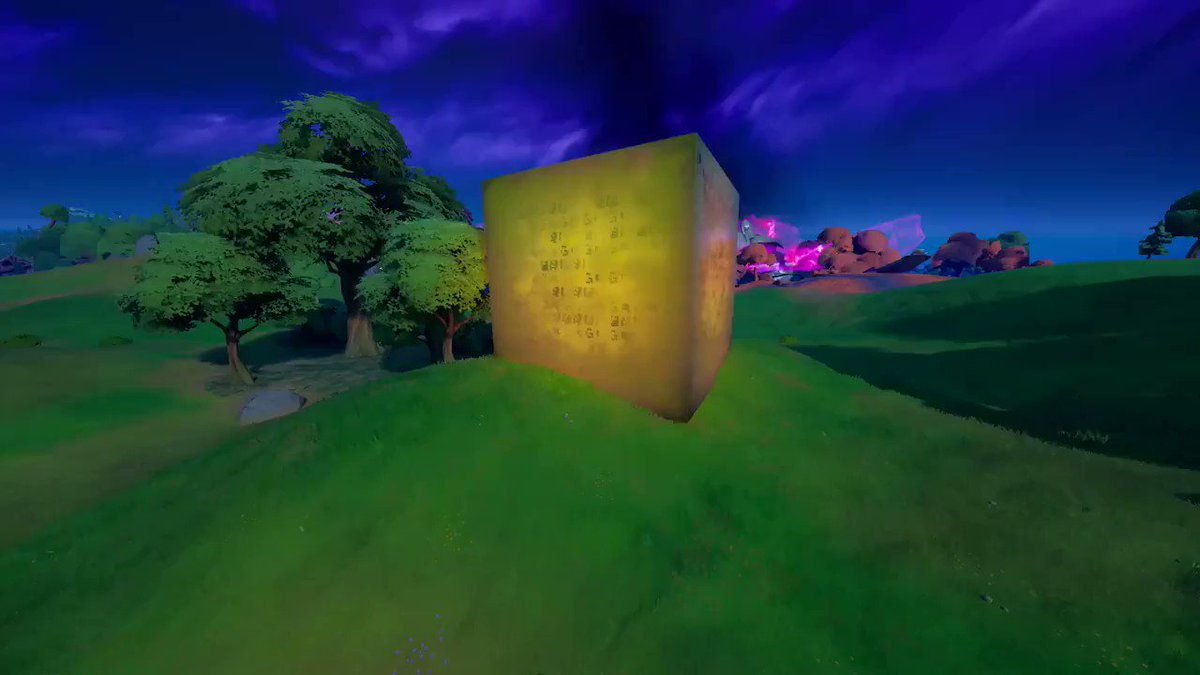 Where Is The Golden Cube In Fortnite Fortnite Golden Cube moves for the first time in Chapter 2 Season 8