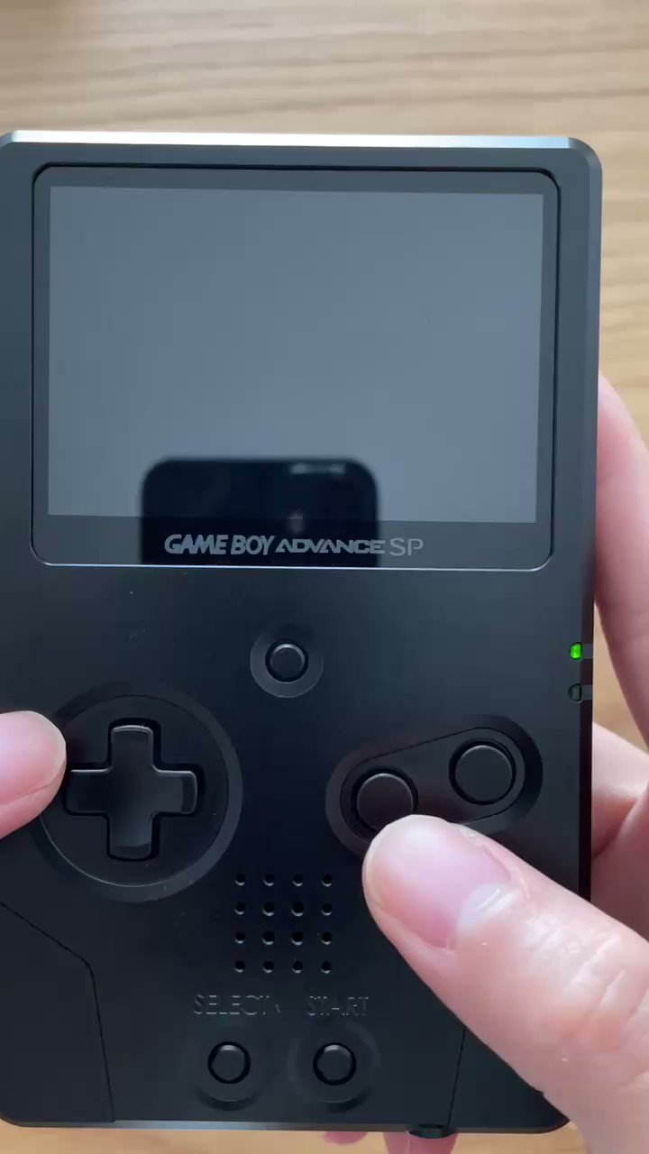 Yuta Ips液晶 縦持ちアルミシェルの 最強ゲームボーイアドバンスsp 作ったので見て T Co Jpoov32wgh Twitter