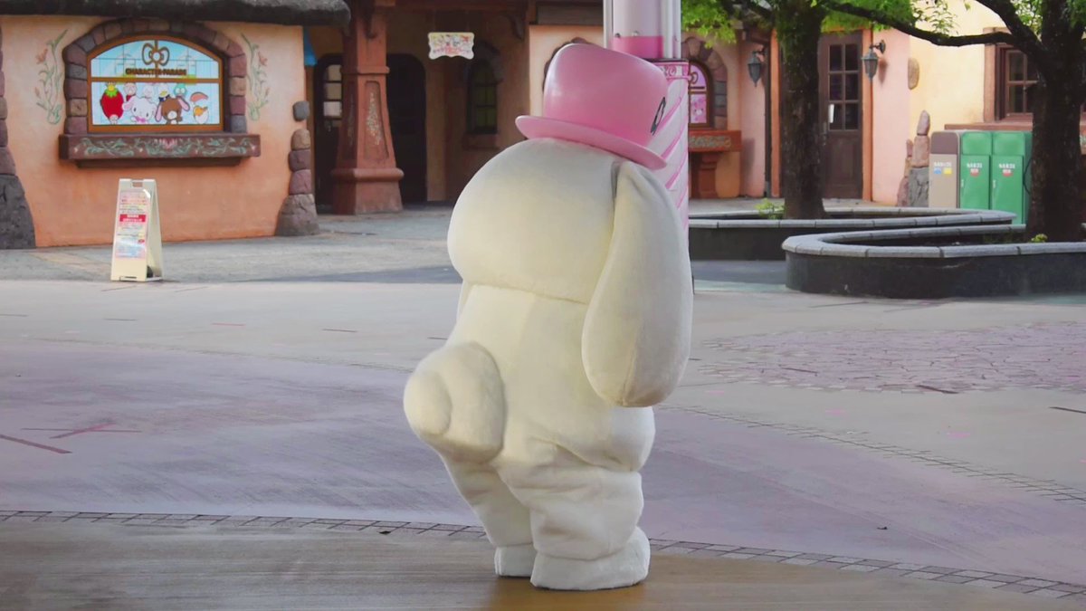 サンリオのキャラクター「シナモン」！ハーモニーランドで練習する姿がかわい過ぎる！