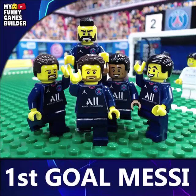 Brick Footballers on X: So, it really happened. #Lego #Messi #PSG   / X