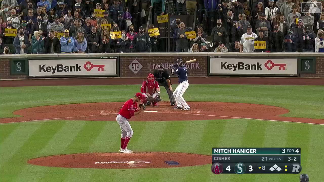 MLB on X: MITCH HANIGER FOR THE LEAD!!!!!  / X