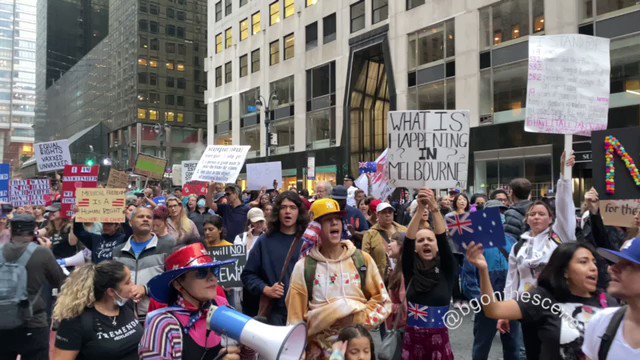 New Yorkers March in Solidarity With Australia’s Freedom Fighters   Wbg8ZuKCQ3RwwGQV