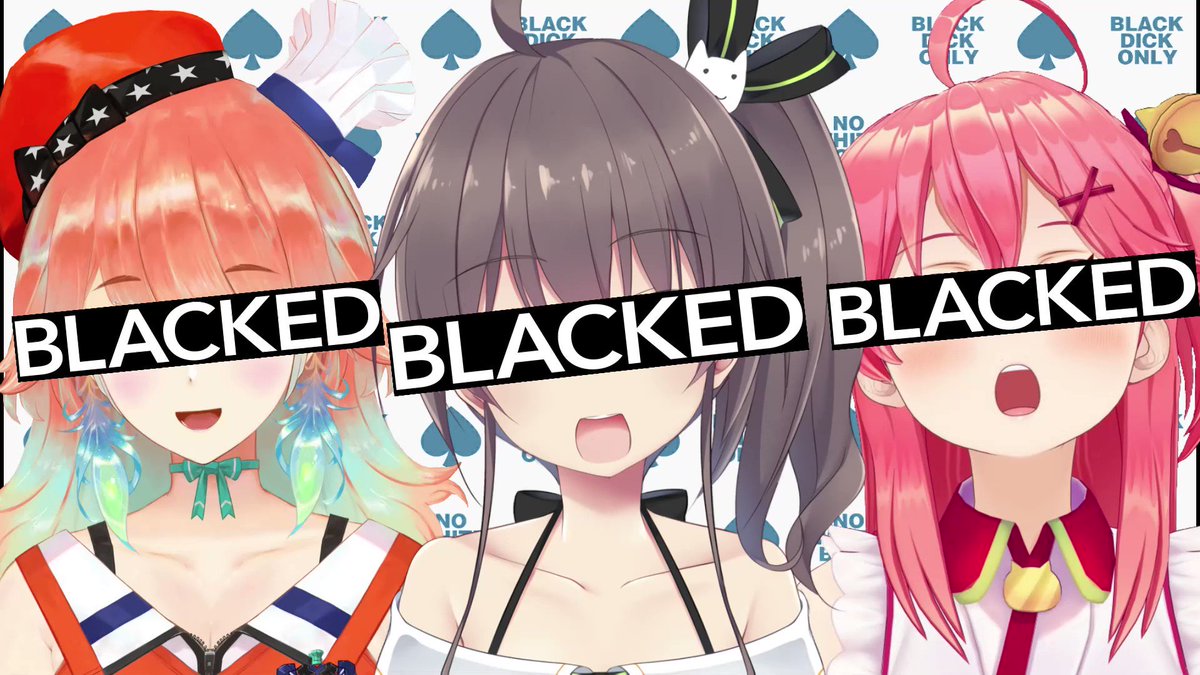 Hololive blacked