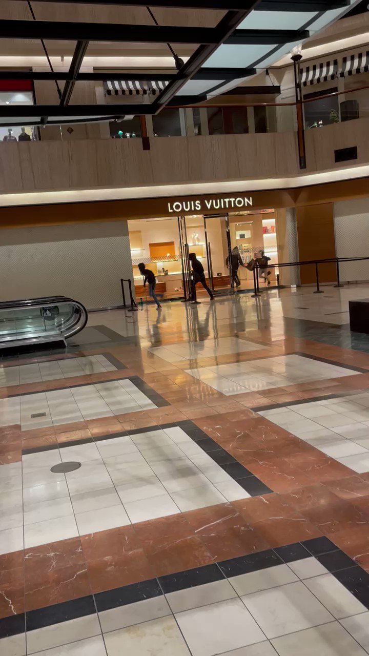Insider Paper on Twitter: WATCH: Louis Vuitton store looted in North Shore  area of Chicago.  / Twitter