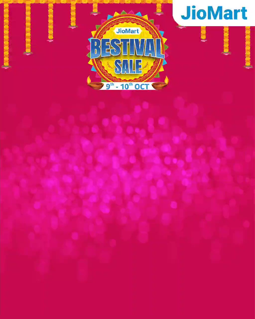 JioMart on Twitter "Stay tuned. JioMart Bestival Sale starts at