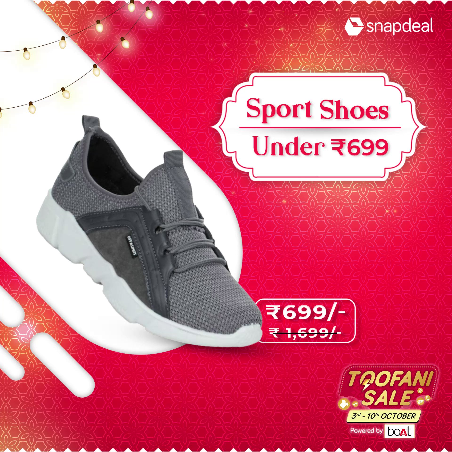 Snapdeal sports shoes 499 sale
