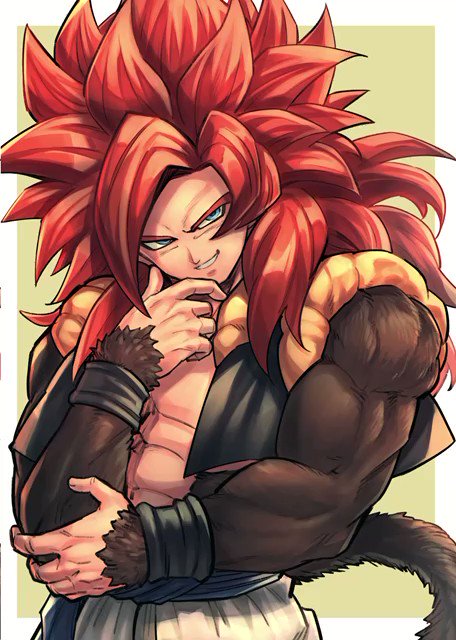 SSJ4 Gogeta by @mattari_illust : r/dbz