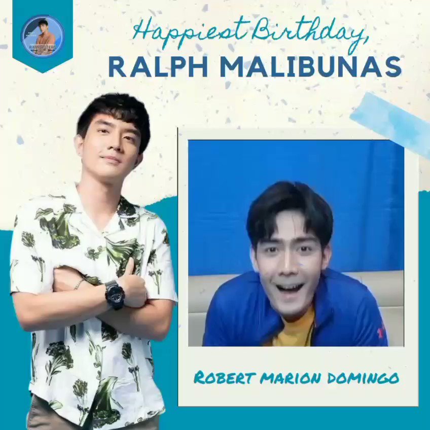 Birthday greetings from Robi Domingo! HAPPY BIRTHDAY RALPH | 