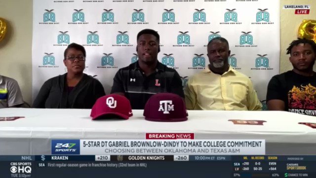 Oklahoma Football 22 5 Star Defensive Lineman Commits To Oklahoma