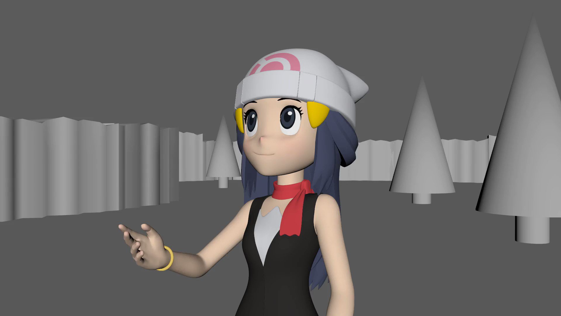 Pokemon Hikari (Dawn) - Finished Projects - Blender Artists Community