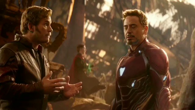 Chris Pratt as Star-Lord, Tom Holland as Spider-Man in “Avengers: Infinity War” (2018)

 https://t.co/zGVxzG1TAZ