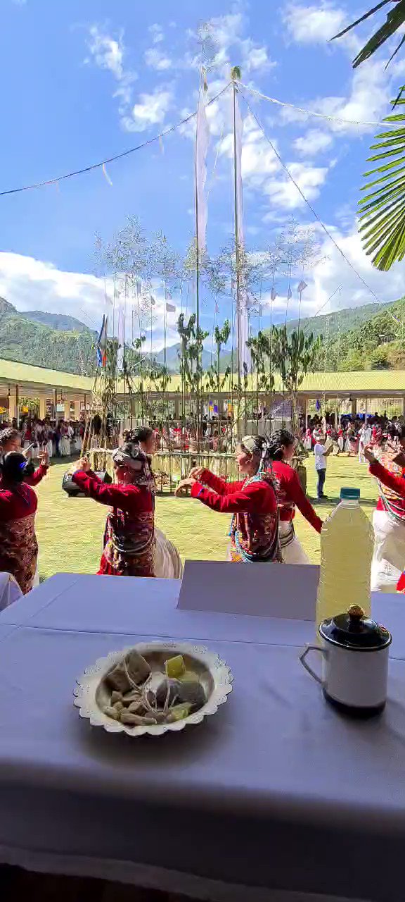 Kiren Rijiju on Twitter: "CHINDANG Festival Celebration of Sajolang (Miji) Community is on at Nafra in Arunachal https://t.co/W7CBCX0ds4" / X