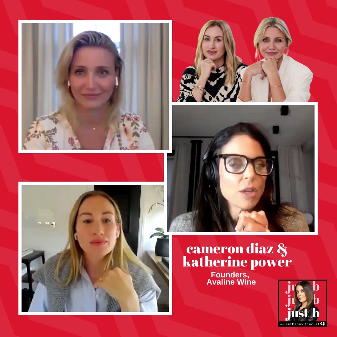 Hear all about Cameron Diaz and Katherine Power's ups and downs in the wine industry, and what lessons they've learned in business that transfer to relationships, on today's episode of Just B. 

https://t.co/o4W8BeS7PW https://t.co/lZkfXmRiu8