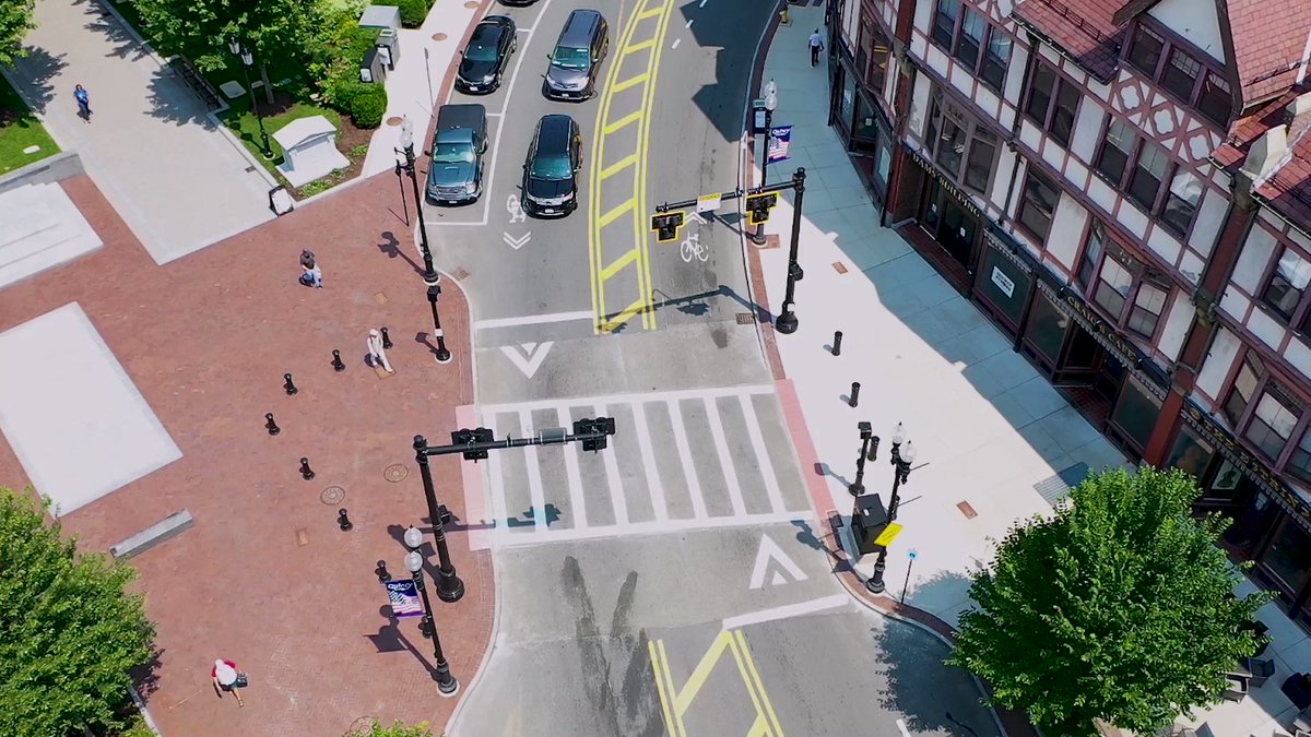Pedestrian Safety Month this month … . Check
MassDOTSafety
for tips