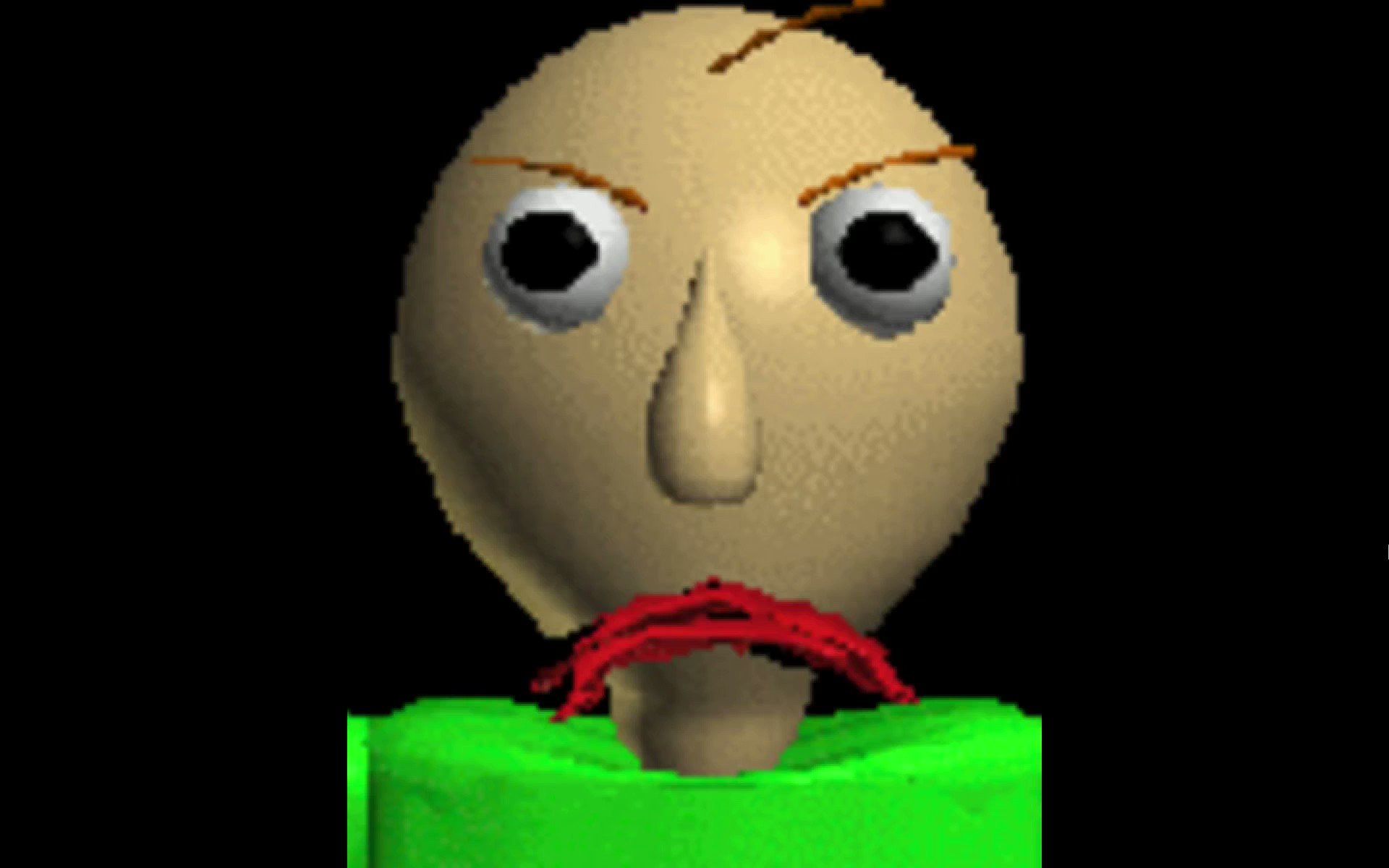 Baldi as seen in Baldi's Basics in Funkin, but it's badly made in Anim8or! : r/BaldisBasicsEdu