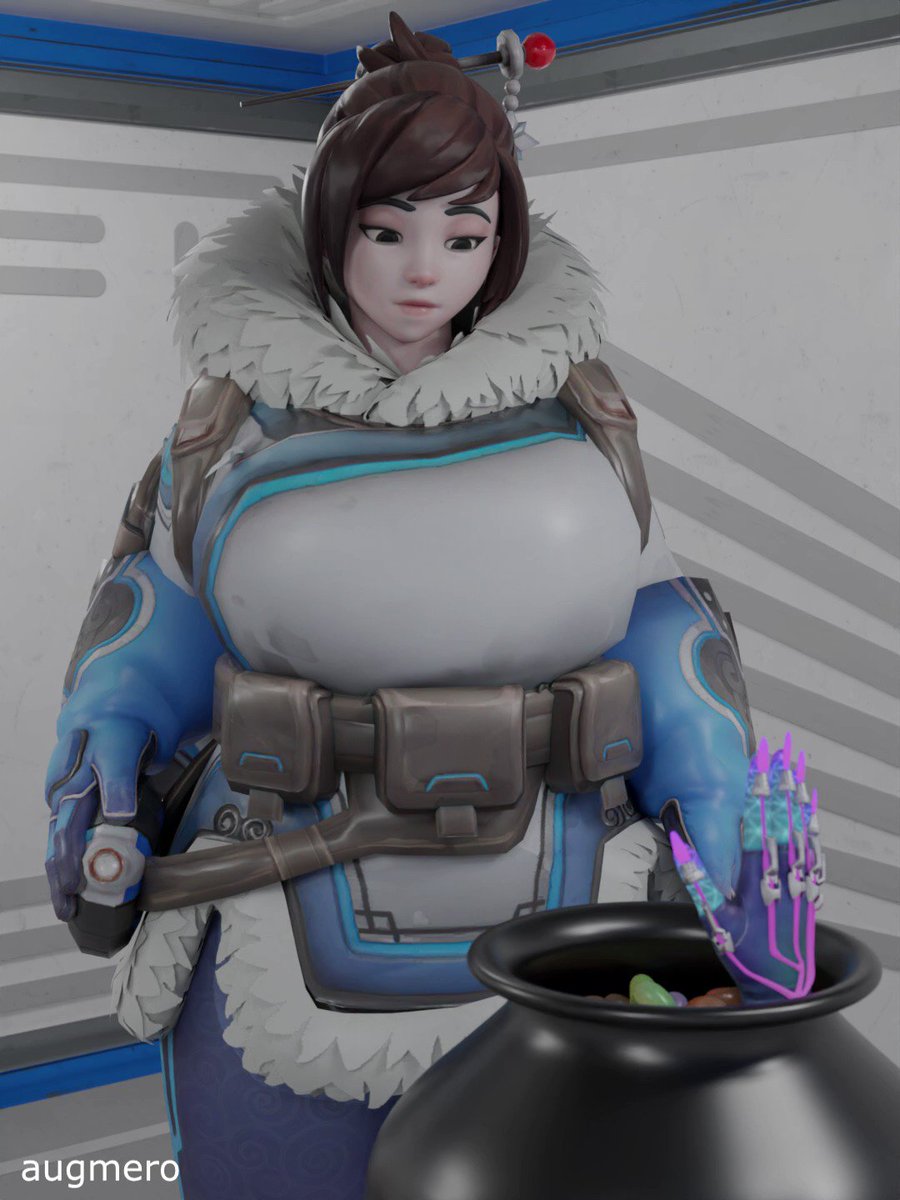 augmero on X: Mei's Modifications - a little Halloween trick by Sombra  #mei #breastexpansion #rule34 #overwatchnsfw t.cohGBfhmbRwY  X