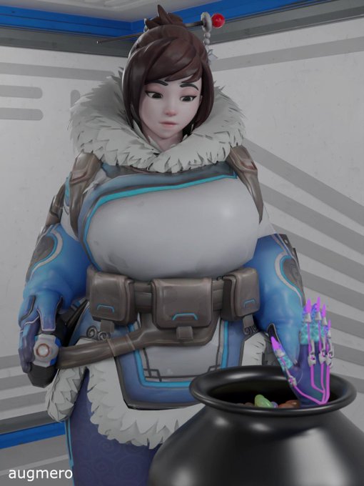 Mei's Modifications - a little Halloween trick by Sombra

#mei #breastexpansion #rule34 #overwatchnsfw