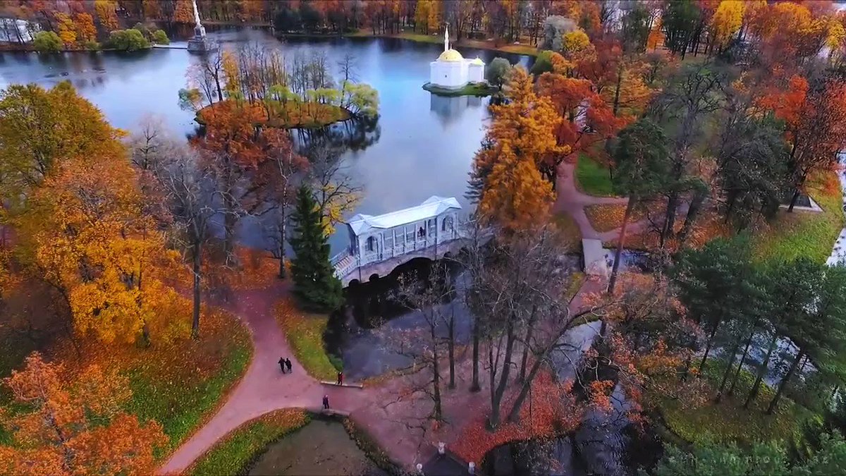 Царское село с высоты птичьего полета