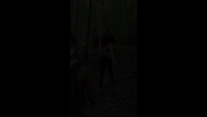 Rise and Shine #twitter Here’s some some behind the scenes found footage of Deep Woods directed by me