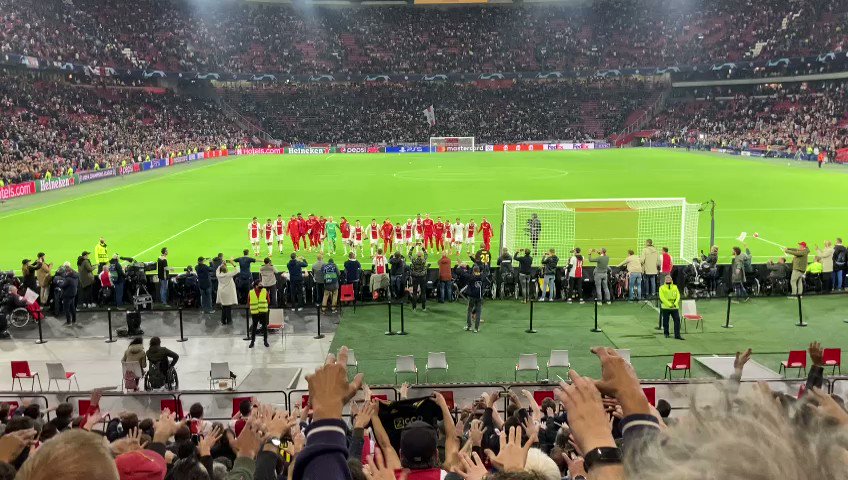 Johan Cruijff ArenA on X: 𝘼𝙟𝙖𝙭 𝙭 𝘾𝙝𝙖𝙢𝙥𝙞𝙤𝙣𝙨 𝙇𝙚𝙖𝙜𝙪𝙚 =  🔥🔥🔥 #UCL #ajador  / X