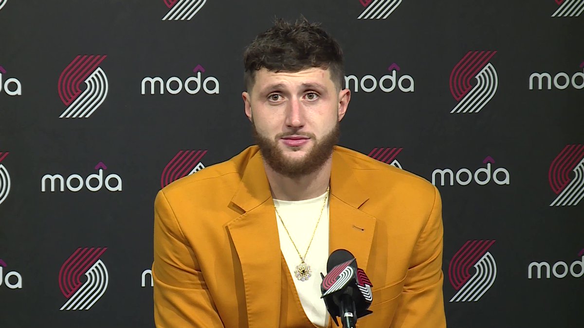 Jusuf Nurkic told me after the game, the Blazers are 
