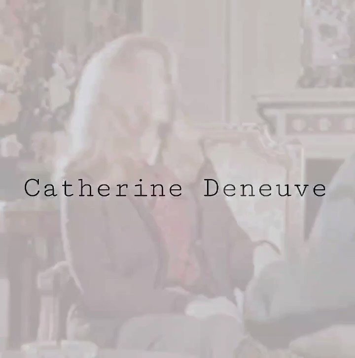 Happy birthday Catherine Deneuve 