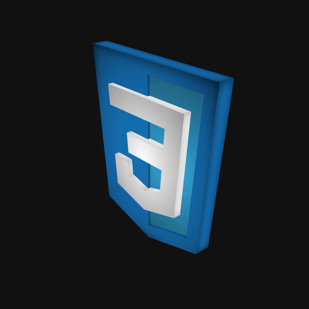 Html5 Logo 3d