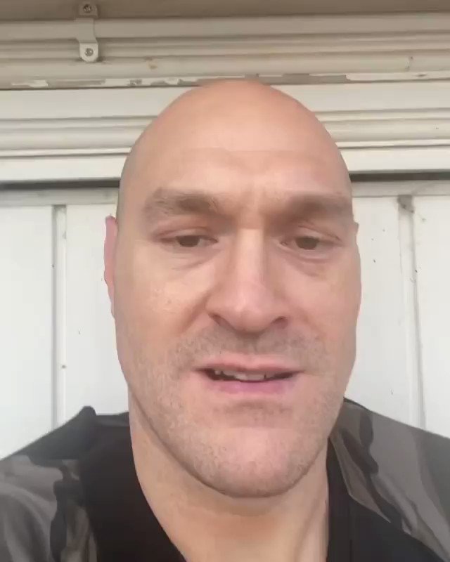 Tyson Fury wishing Deontay Wilder a happy birthday. These two will become good friends after all the smack talk 
