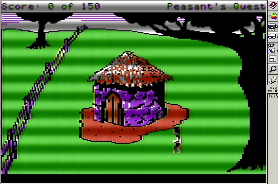 Strong Bad on X: Oh man! They made sure to include my fave jerky  Videlectrix interactions in all of Peasant's Quest! What other game  includes the commands, “Knock until knuckles bleed” and “