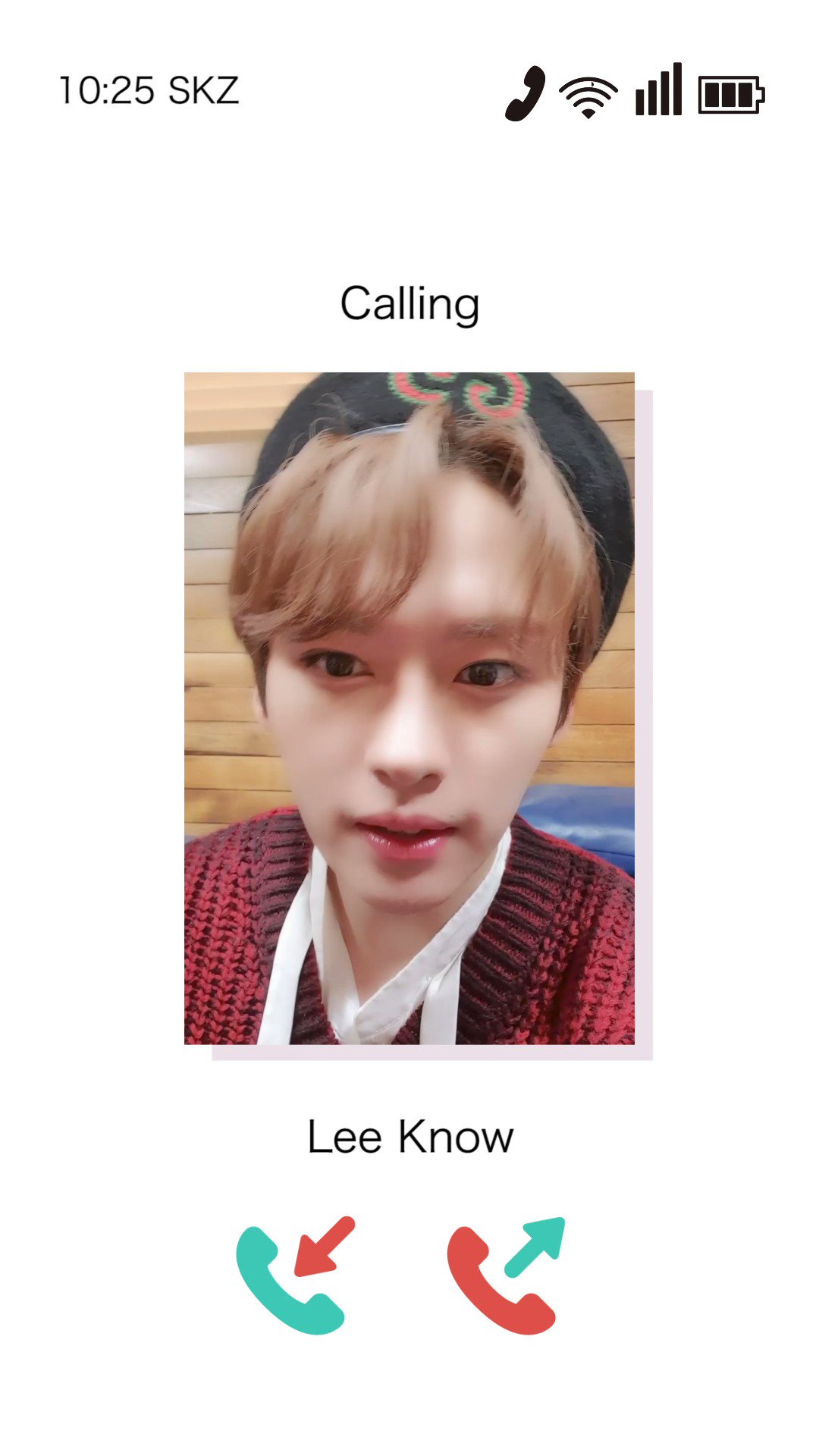 Stray Kids スキズ LeeKnow リノ プリントサイン入りポラロイド