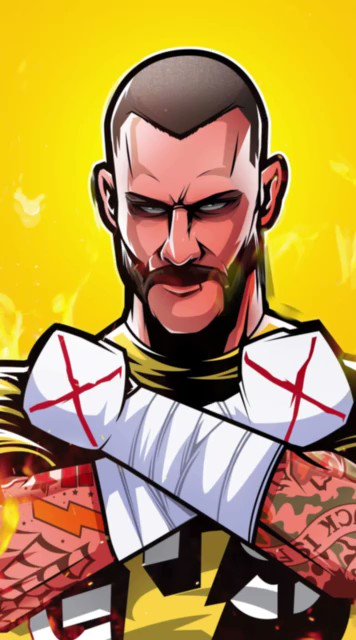 Happy birthday to the goat CM Punk cmpunk is out on all platfomrs 
Art done by 