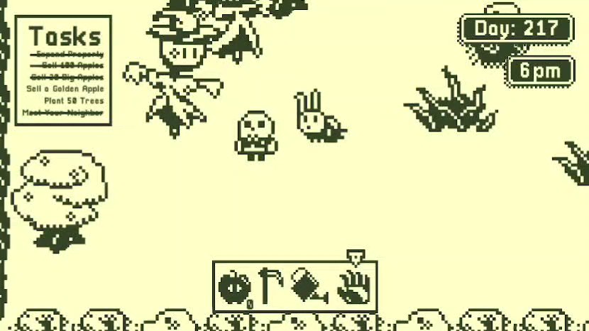 I'm working on a big expansion for my little apple orchard farming game! I'm assuming an inventory system to help decorate your farm. I think it's fun to use.
You can check it out on Steam if you're interested.
https://t.co/vIsnlLqvMc
#pixelart #gamedev #acnh #StardewValley https://t.co/Wu4tDEpVPO