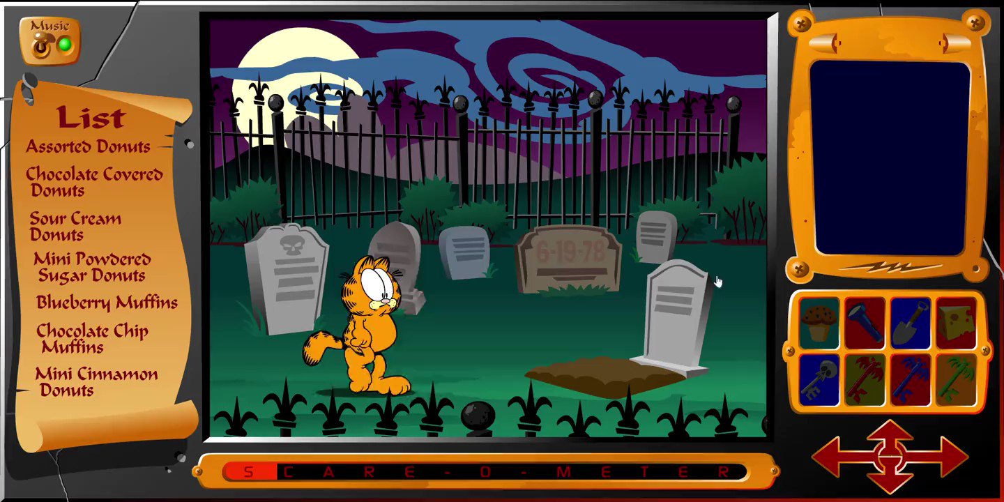 Garfield: Scary Scavenger Hunt