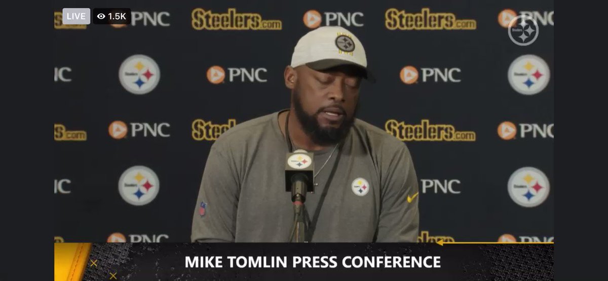 mike tomlin press conference today live