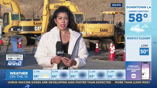 Went to Santa Barbara County after the heavy rains yesterday to check on the burn scars from the Alisal Fire. Residents are concerned about mudslides, even though the flash flood warning and evacuations have been lifted. https://t.co/XcwA6XyaiF