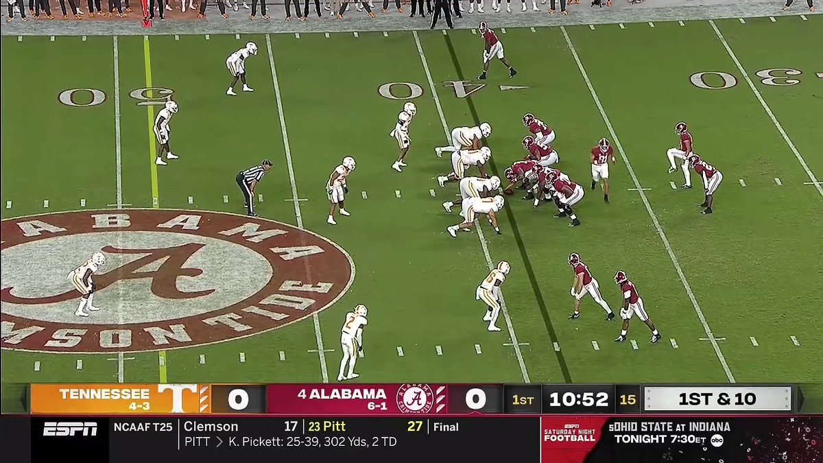 One of my favorite sleeper CBs in the nation right now is Tennessee's Alontae Taylor. Perhaps the most physical CB in college football. https://t.co/tc45irybcI