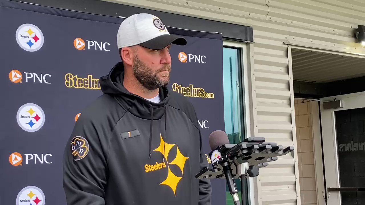 Brooke Pryor on X: 'Ben Roethlisberger on the Steelers-Browns