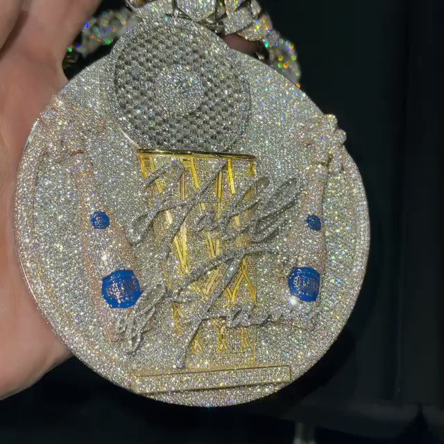 Rap Alert on X: Polo G cops a new Hall of Fame chain from Eliantte.   / X