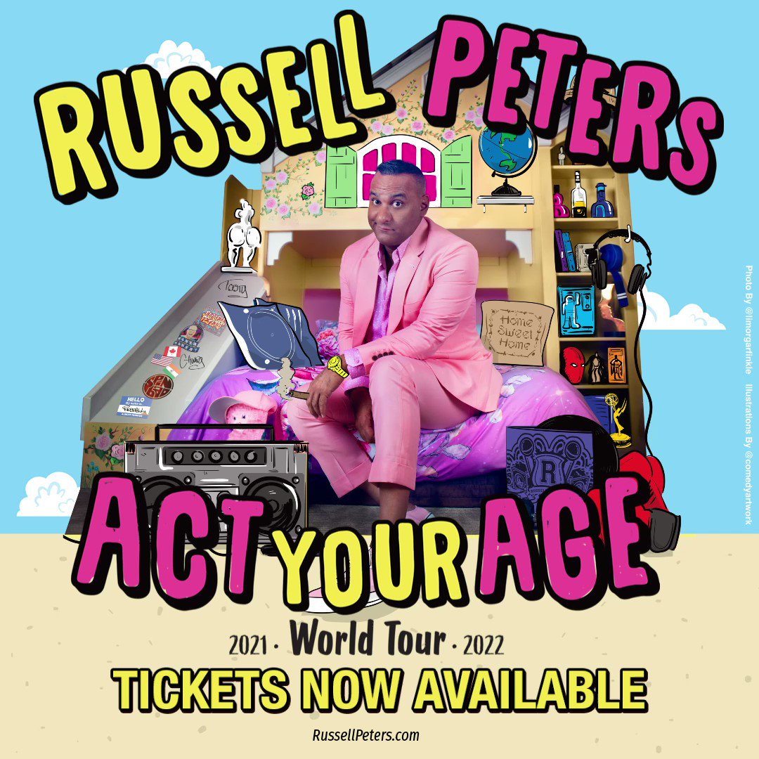 Russell Peters Act Your Age World Tour at Thunder Valley Casino Viva La Hip Hop