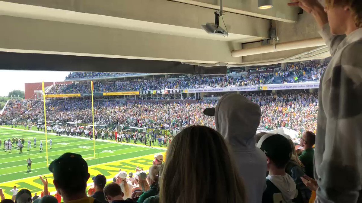Dean Straka on Twitter "Baylor fans just broke out the “SEC!” chant