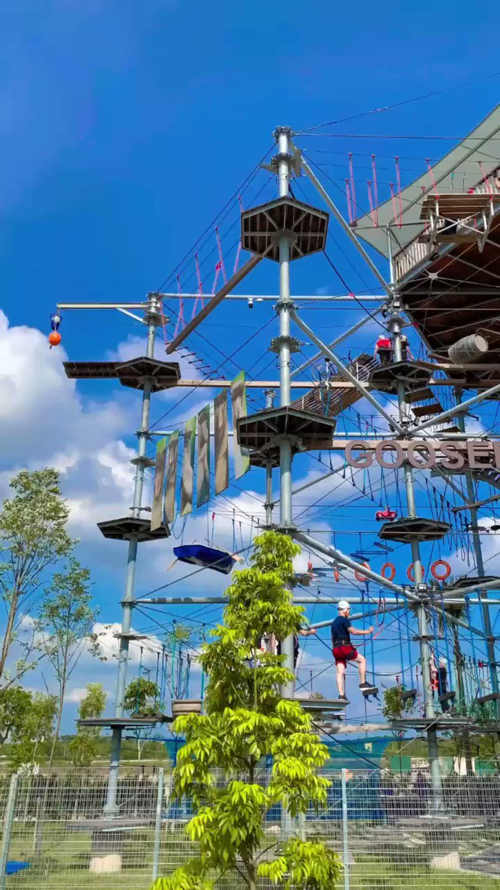 Cyberjaya Info on Twitter "Goosebumps Rope Course yang pertama di