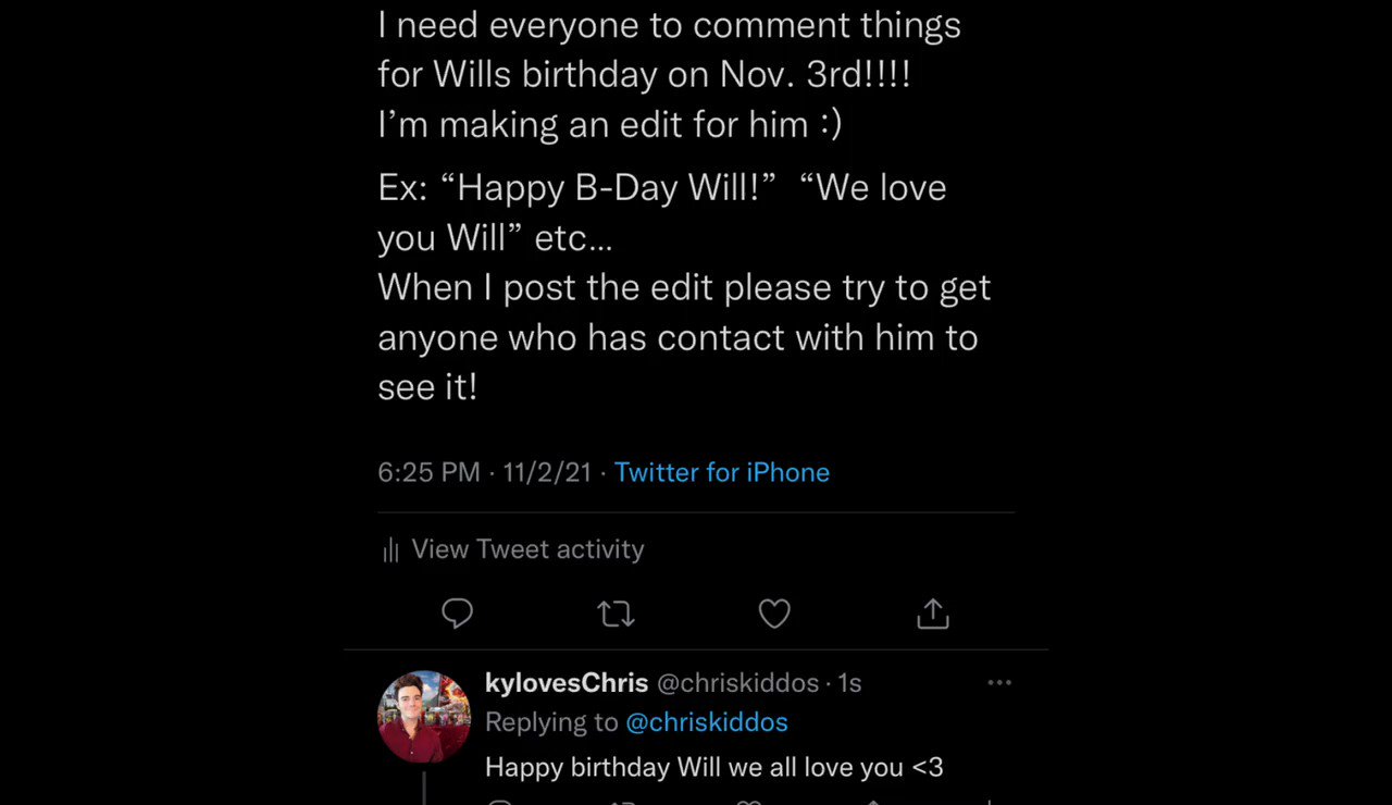 Happy birthday Will!    