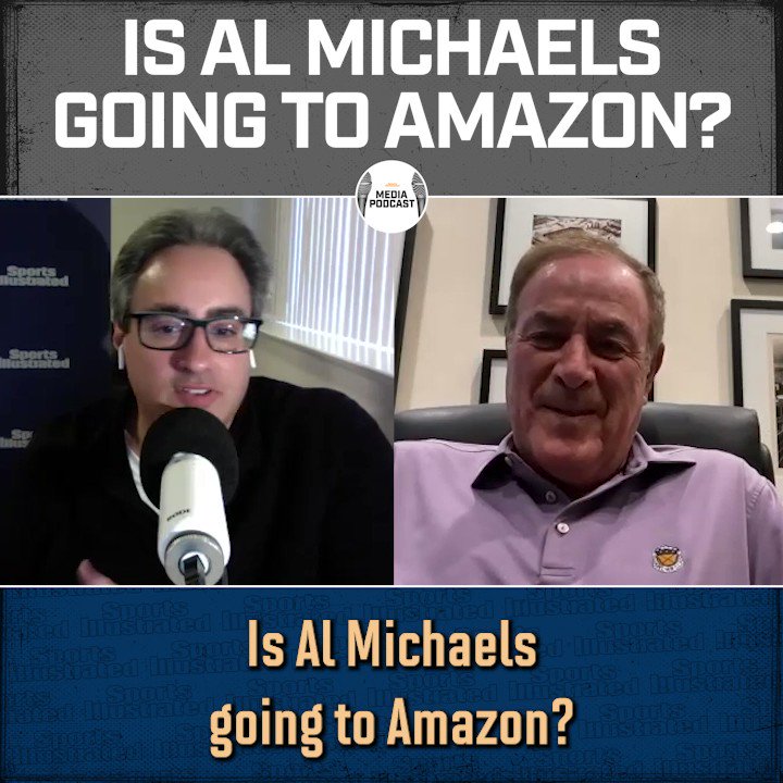 Jimmy Traina on X: 'SI MEDIA PODCAST with Al Michaels - Is he headed to   to call Thursday Night Football? - How he analyzes the Sunday night  schedule - His old
