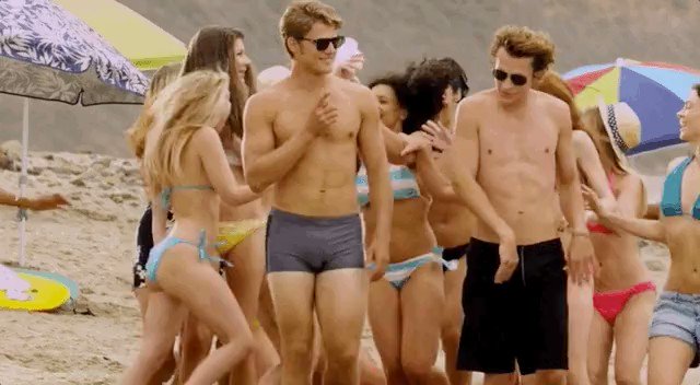 Happy Bulge.. er Birthday to Travis Van Winkle and his skin tight shorts. 