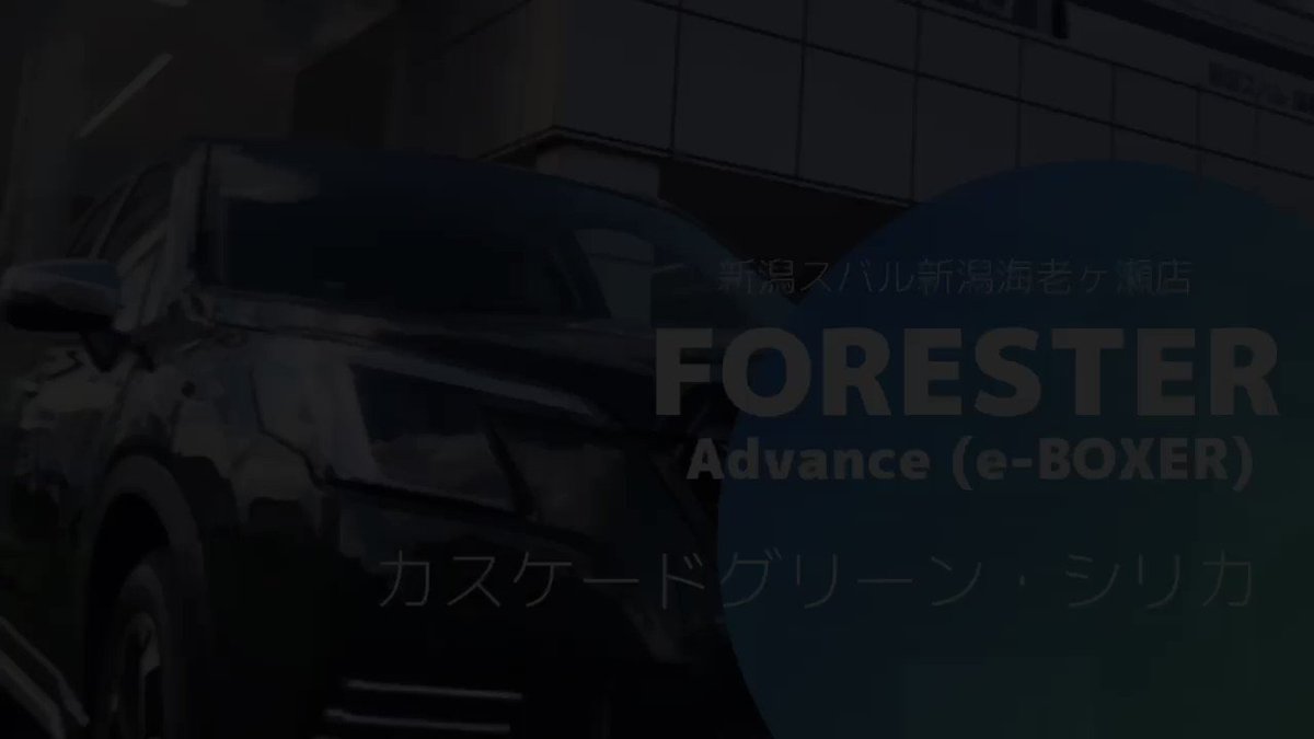 新潟スバル自動車株式会社 Niigatasubaru Twitter