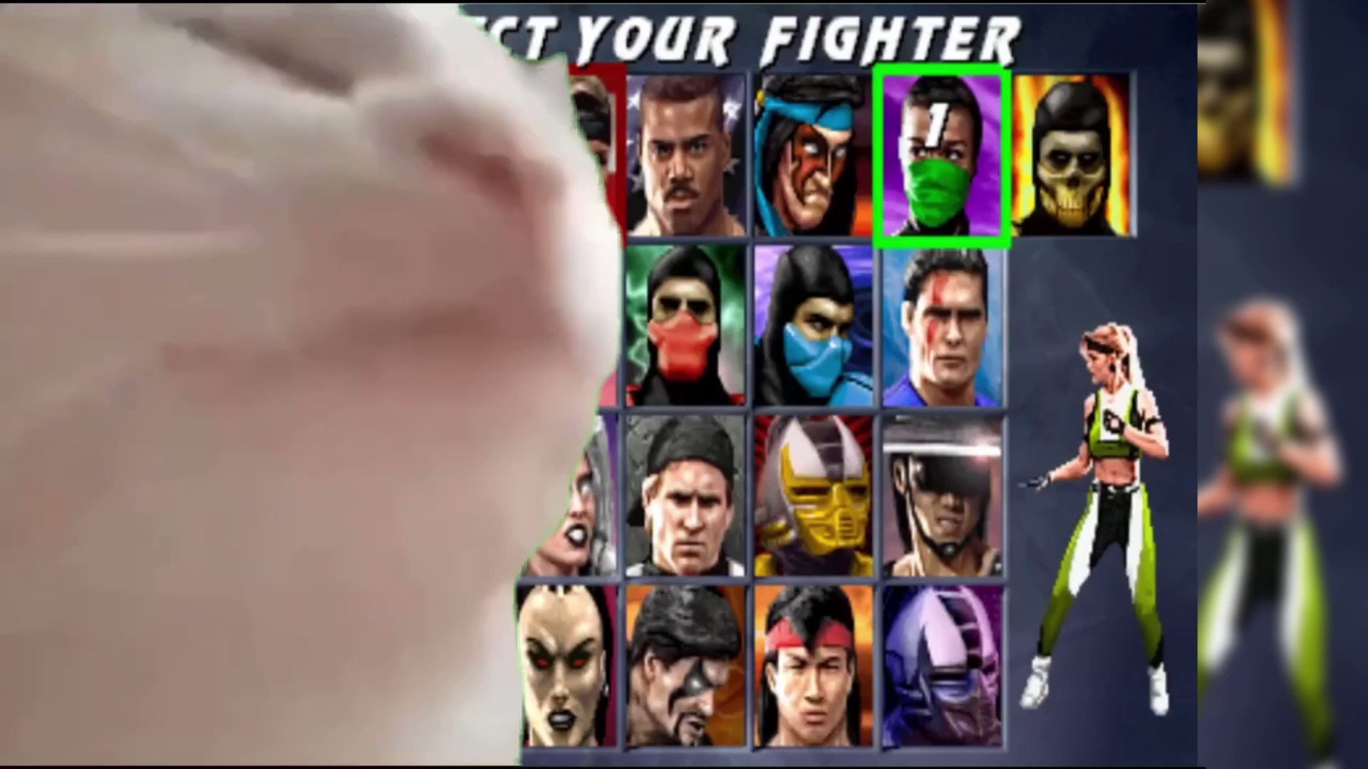 Ultimate Mortal Kombat 3 Character Select | Postcard