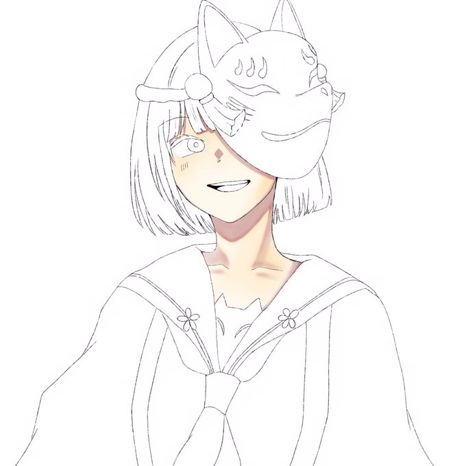 色塗りメイキングのtwitterイラスト検索結果