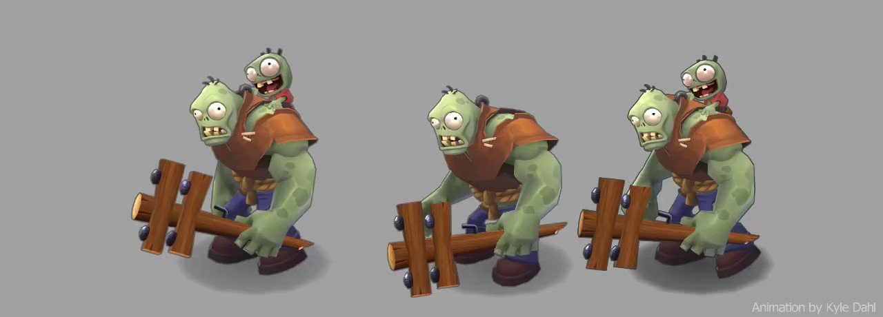 Gargantuar Attack Plants vs Zombies 3 KyleDahl.com - KYLE DAHL